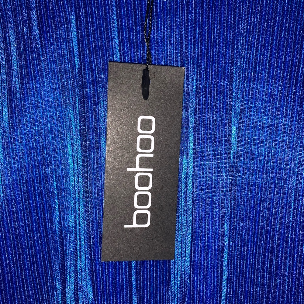 Boohoo Colbalt Blue Romper Size 12 - Picture 5 of 5